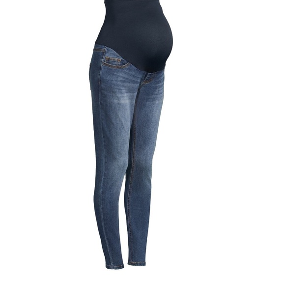 Maternity Skinny Jeans with Full Panel - Picture 5 of 6